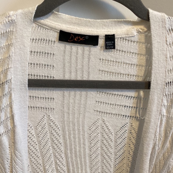 White Dex sweater size XS - Picture 5 of 5